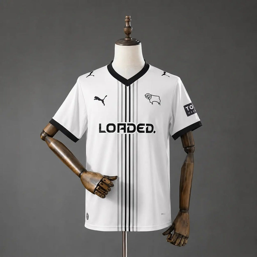 Derby County 2026/27 Home soccer jersey Size S-4XL