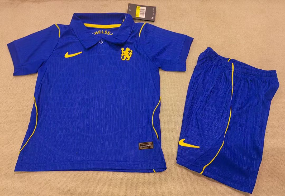 Chelsea 2026/27 Home Player Version kids kit size 16-28