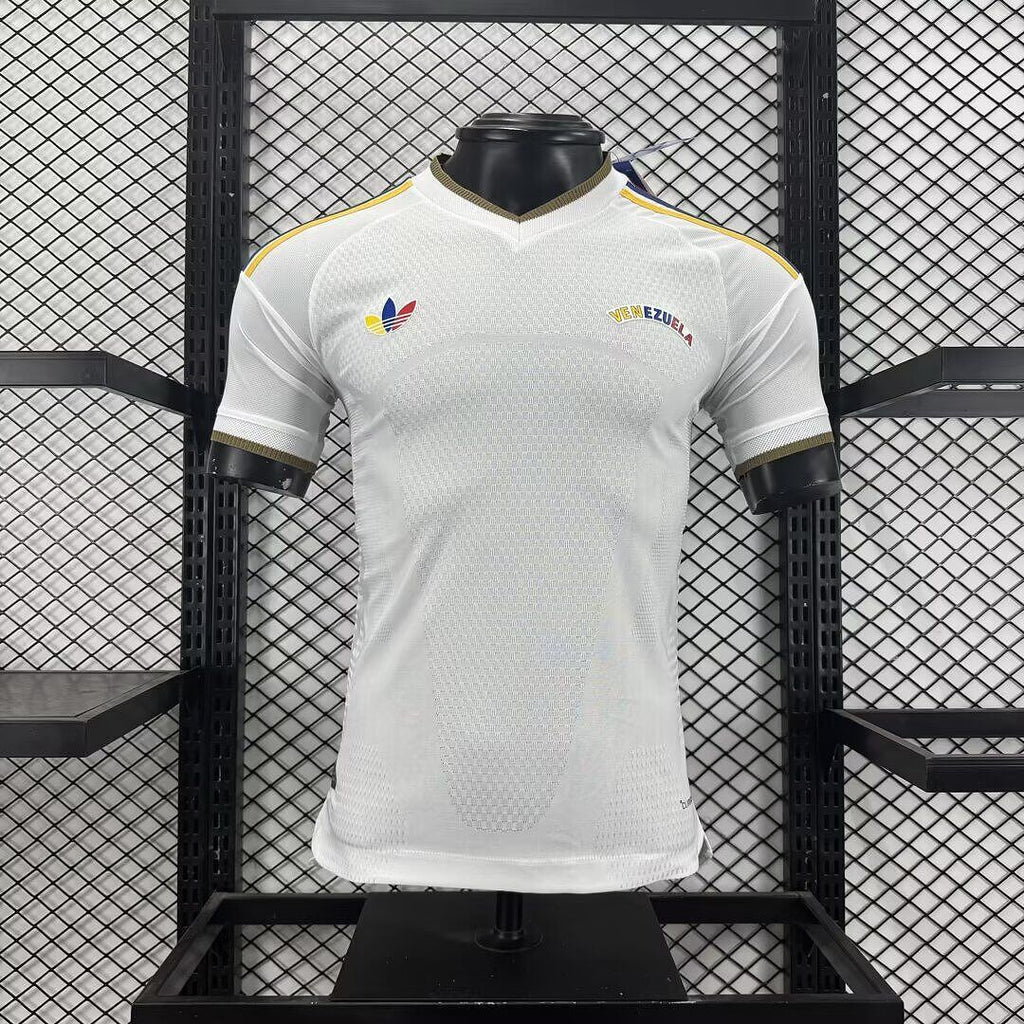 Venezuela 2026 World Cup Away Player Version soccer jersey size S-2XL