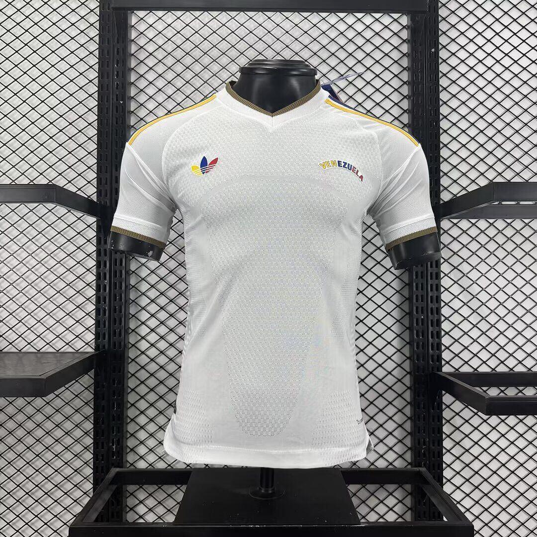 Venezuela 2026 World Cup Away Player Version soccer jersey size S-2XL