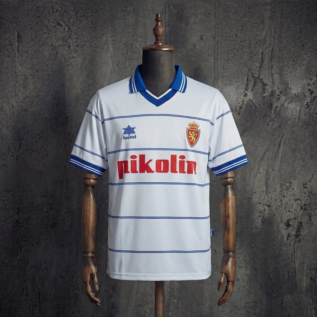 Retro Real Zaragoza 1999/2000 Home jersey S-XXL