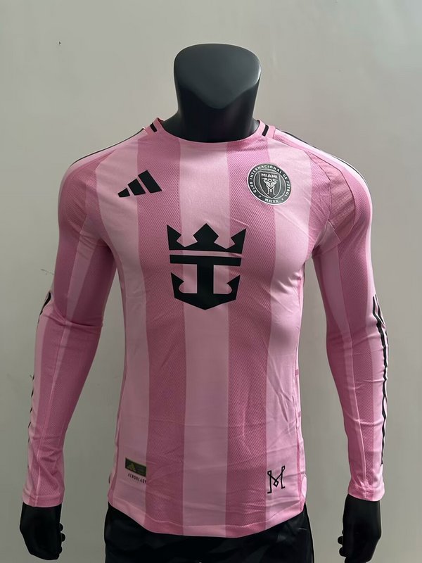 25-26 Miami home long sleeve player version jersey