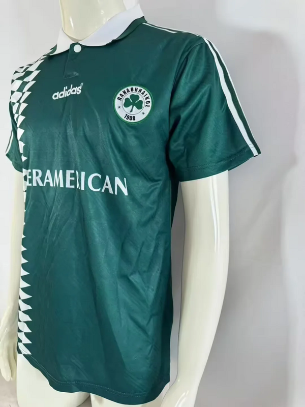 95-96 Panathinaikos home Retro soccer jersey