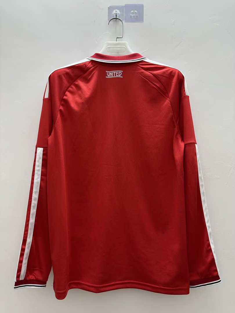 Manchester United 2026/27 Home Long Sleeve Jersey S-4XL