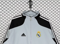 Retro Real Madrid 2004/05 Black And Gray Windbreaker