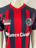 Retro 13-14 San Lorenzo home soccer jersey