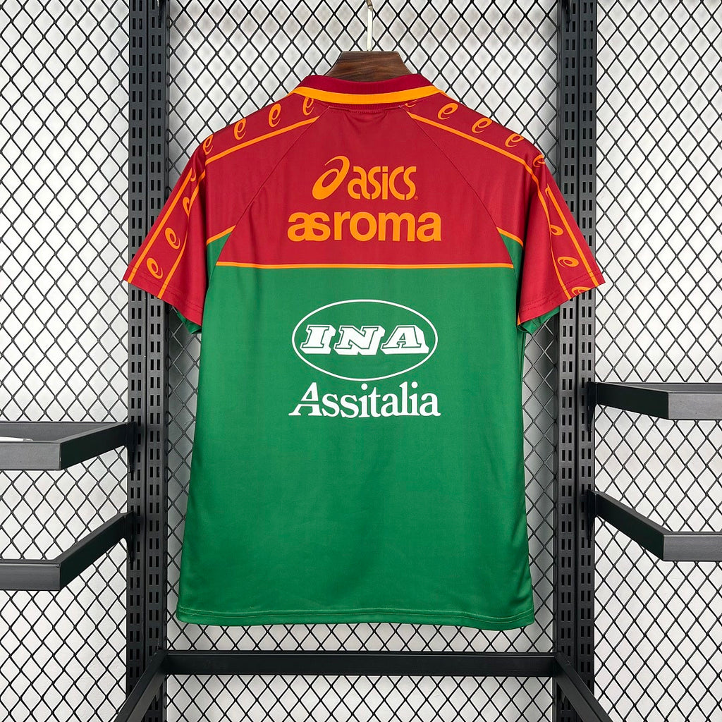 Retro AS Roma 1995/96 Pre-Match Jersey Size S-2XL