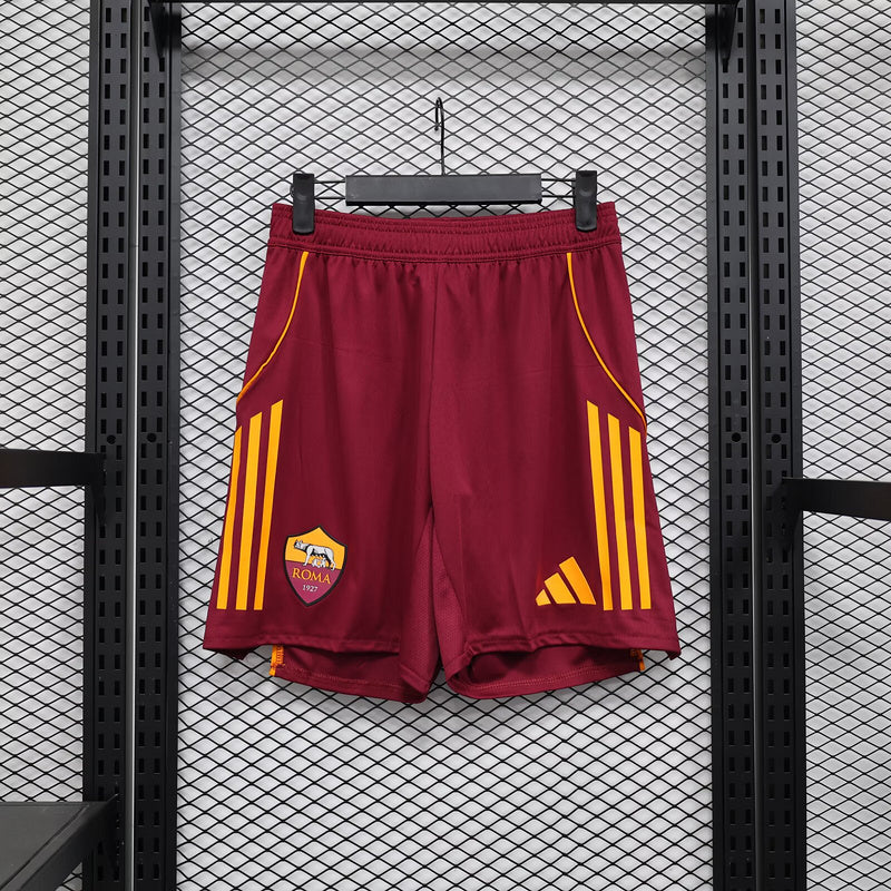 25-26 Roma home player version shorts