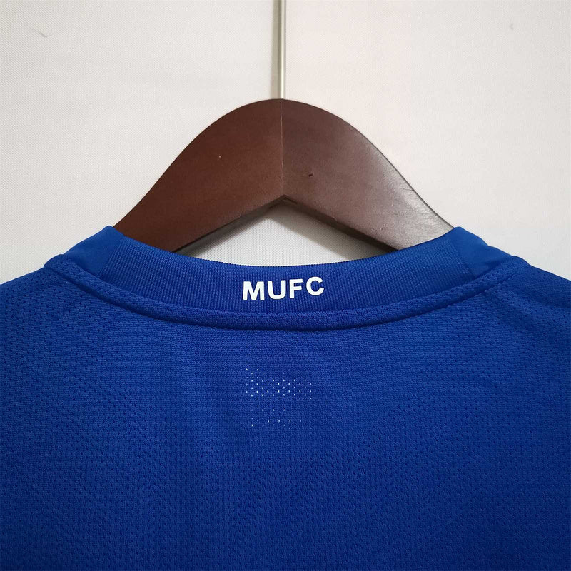 08-09 Manchester United blue away long sleeve