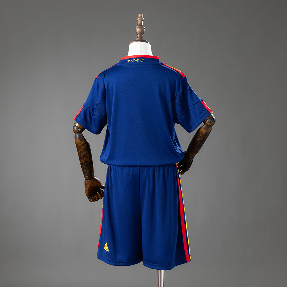 Spain 2010 Away Retro Kids Kit Jersey SIZE 16-28