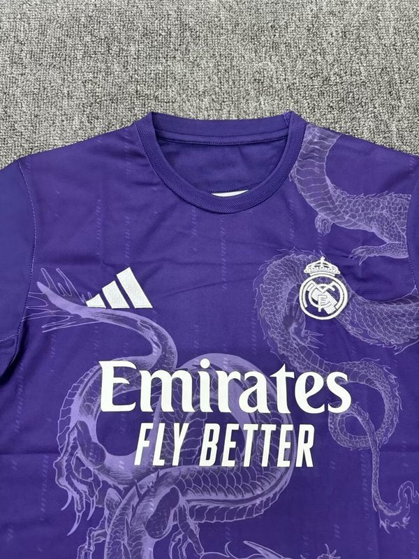 24-25 Real Madrid purple dragon jersey
