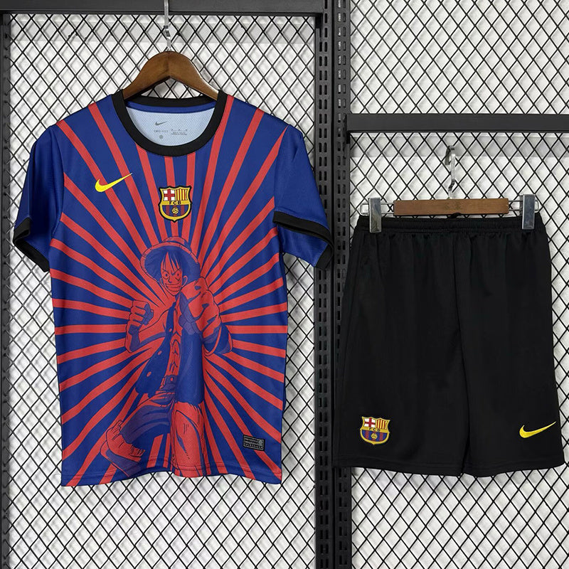 25-26 Barcelona BLue Red Special Edition Kids Kit