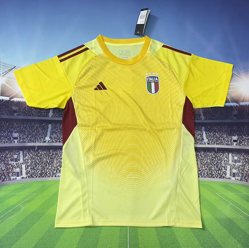 25 26 Italy Yellow Goalkeeper