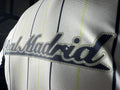 25-26 Real Madrid white player version baseball jersey