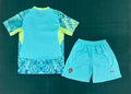 Portugal 2026 Blue Goalkeeper Soccer Uniform Size S-2XL
