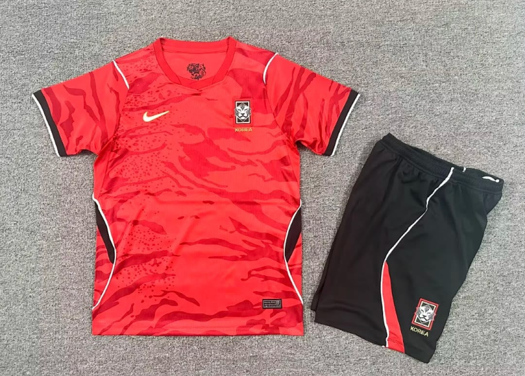 South Korea 2026 World Cup Home Kid kit size 16-28