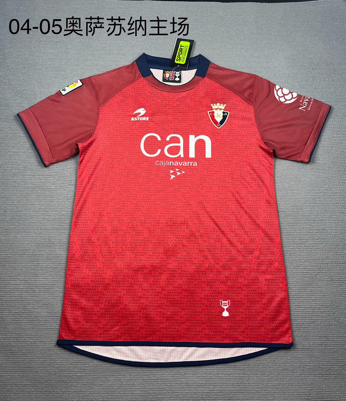 04-05 Osasuna home retro jersey