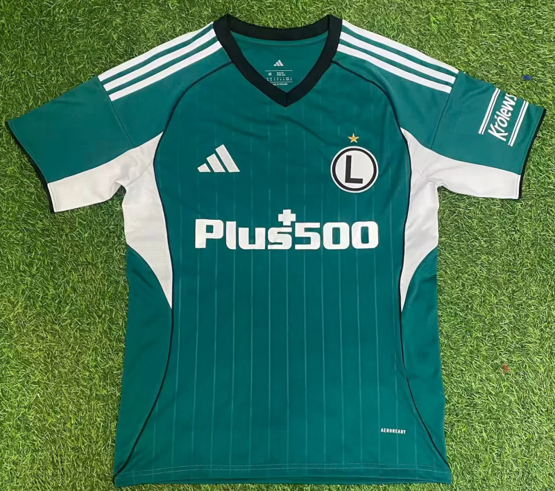 25-26 Legia Warszawa away soccer jersey size S-2XL