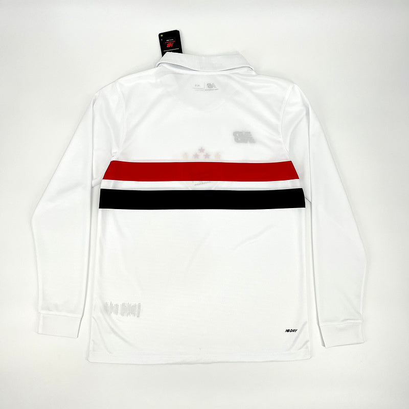 24-25 Sao Paulo home long sleeve jersey