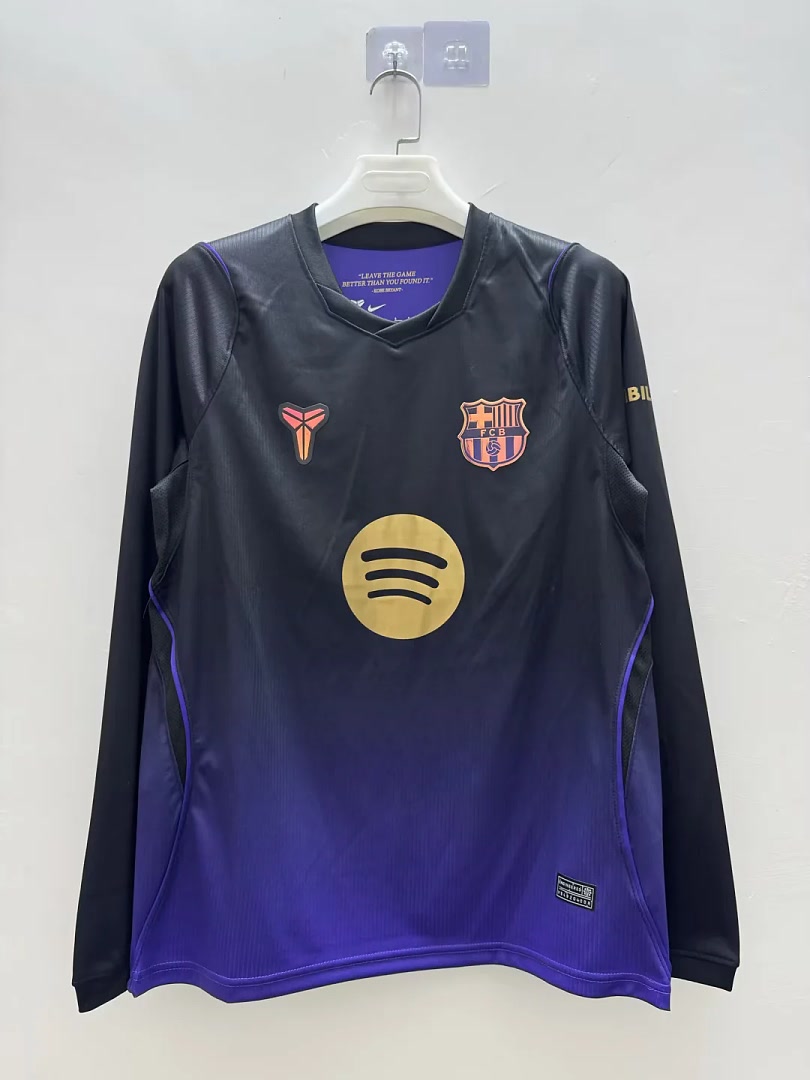 Barcelona 2026/27 Away Long Sleeve Jersey Size S-4XL