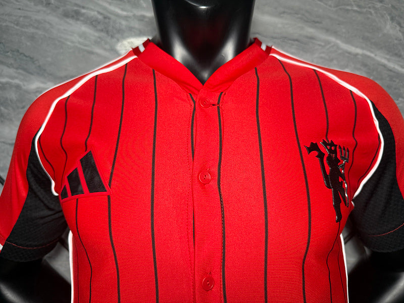 25-26 MNU red baseball player version jersey