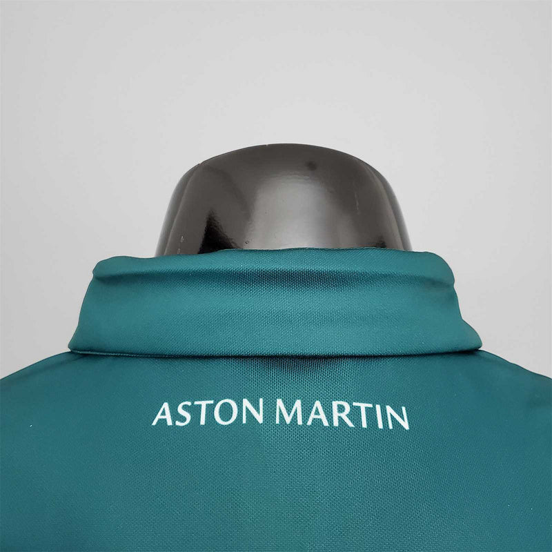 FI Formula One stadium service Aston Martin polo