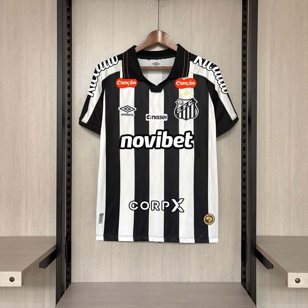 Santos 2026/27 Away soccer jersey S-4XL With All Sponsors