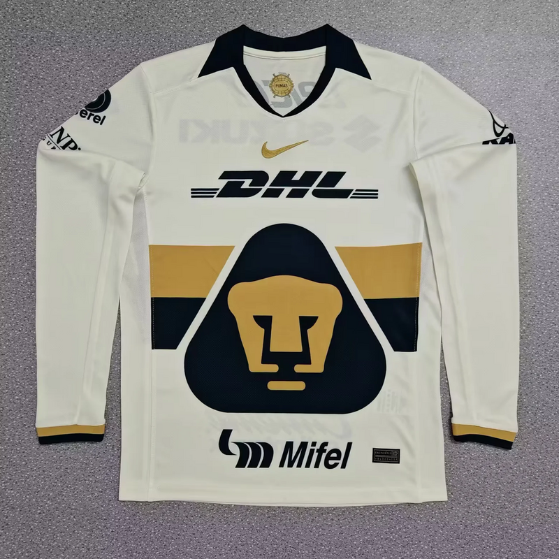 25-26 Pumas home long sleeve jersey