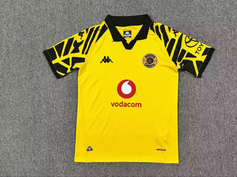 25-26 Kaizer Chiefs home soccer jersey