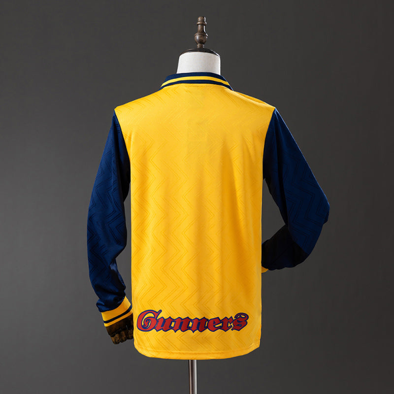 Retro Arsenal 1996/97 Away Long Sleeve soccer jerseys