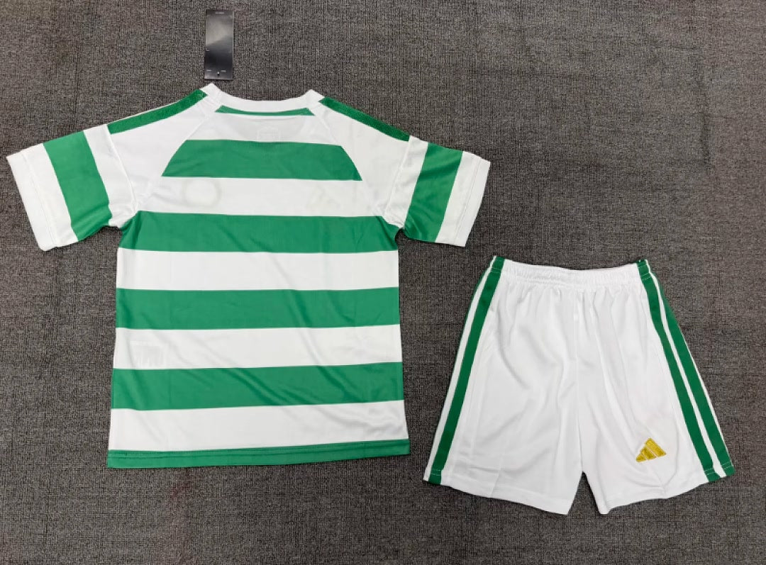 Kids Kit Celtic 2026/27 Home Soccer Jersey Size 16-28