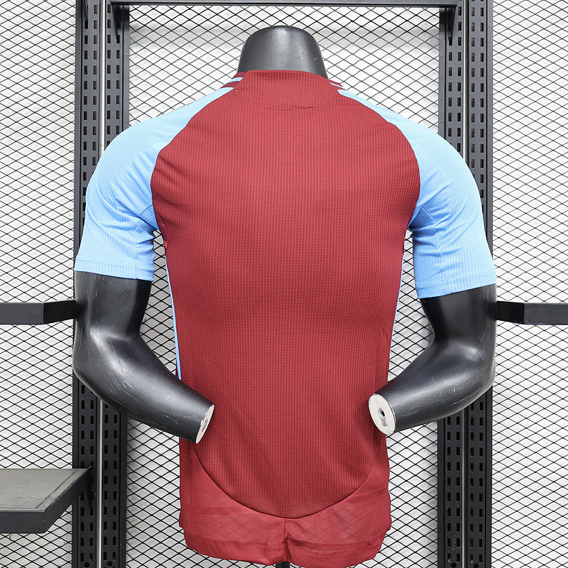 24-25 Aston Villa home player version jersey