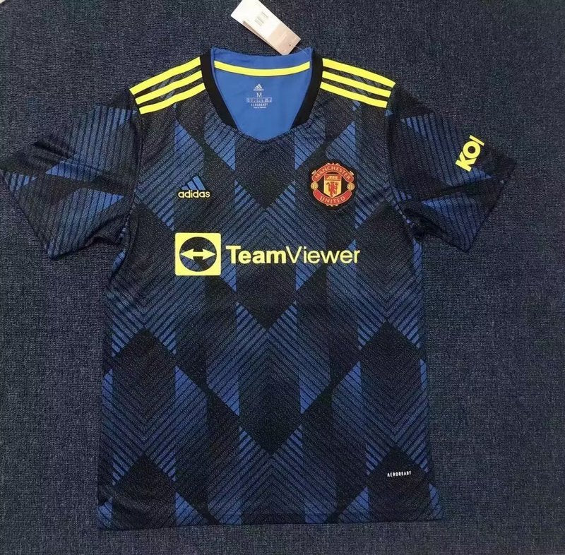 21-22 Manchester United third away jersey
