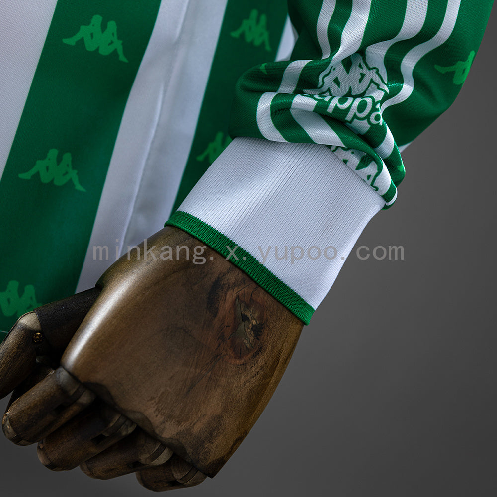 Retro 95/97 Long Sleeve Betis Home S-XXL