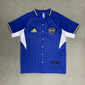 25-26 Boca blue baseball jersey