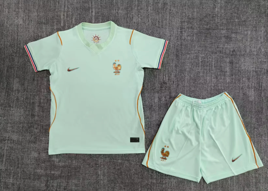 France 2026 World Cup Away kids Soccer jersey 16-28