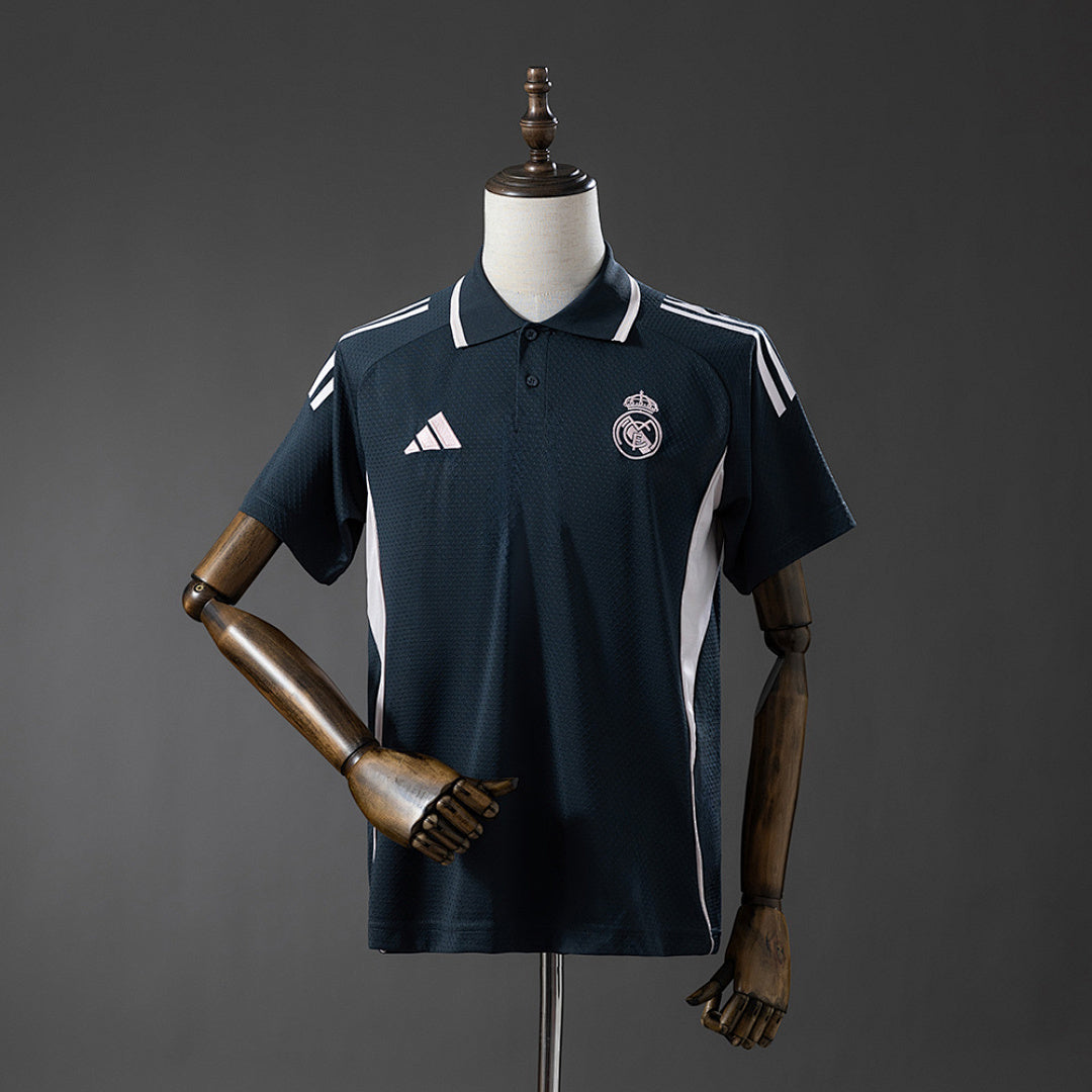Real Madrid 2025/26 POLO - Black &amp; Pink S-XXL