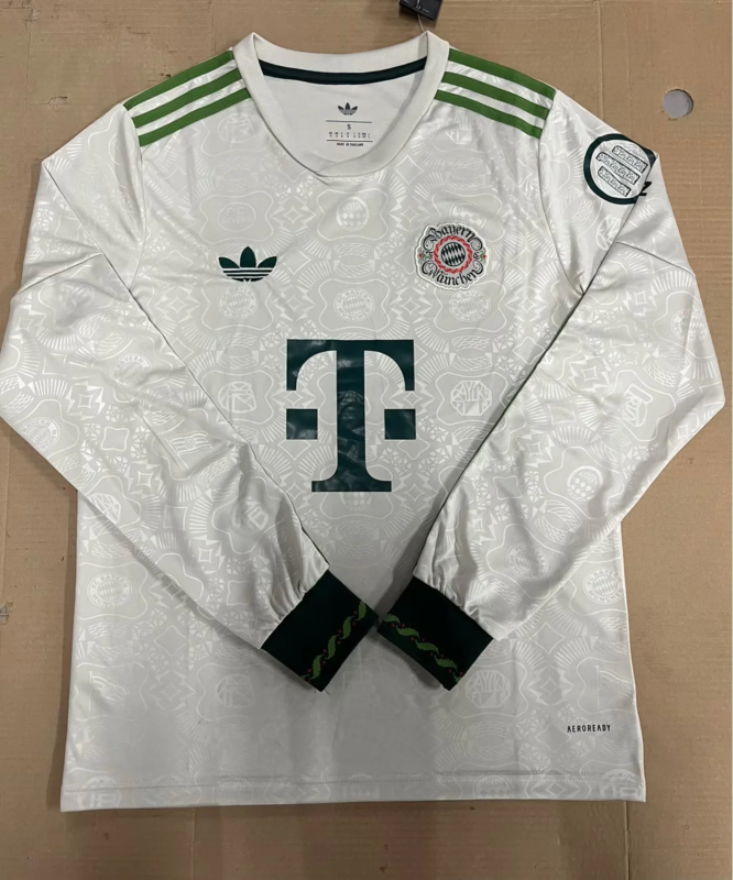 Bayern Munich 2025/26 Oktoberfest long sleeves soccer jersey S-2XL