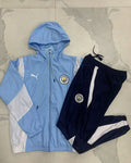 24-25 Manchester City Light Blue windbreaker suit