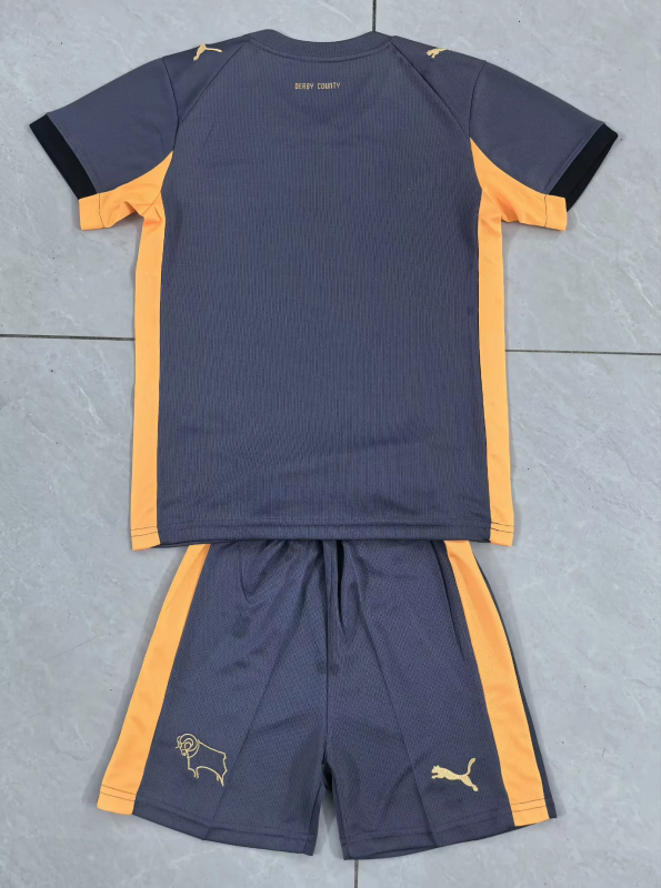 25-26 Derby County Away Kid Kit