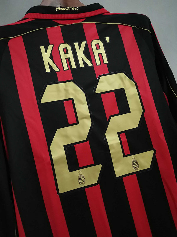 06-07 AC Milan home long sleeve