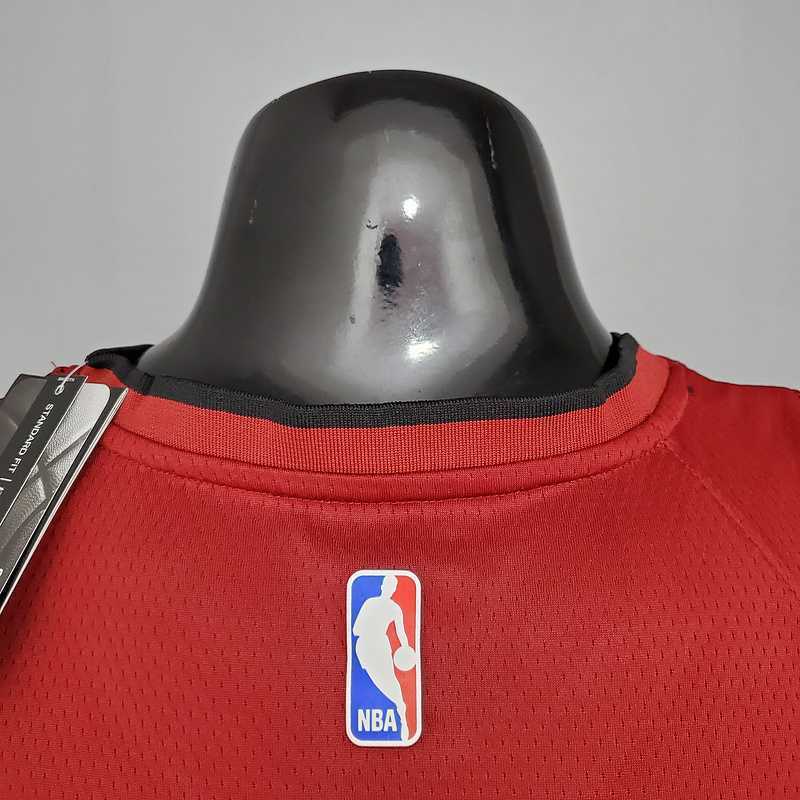 New Miami Heat Jordan ADEBAYO#13 Burgundy