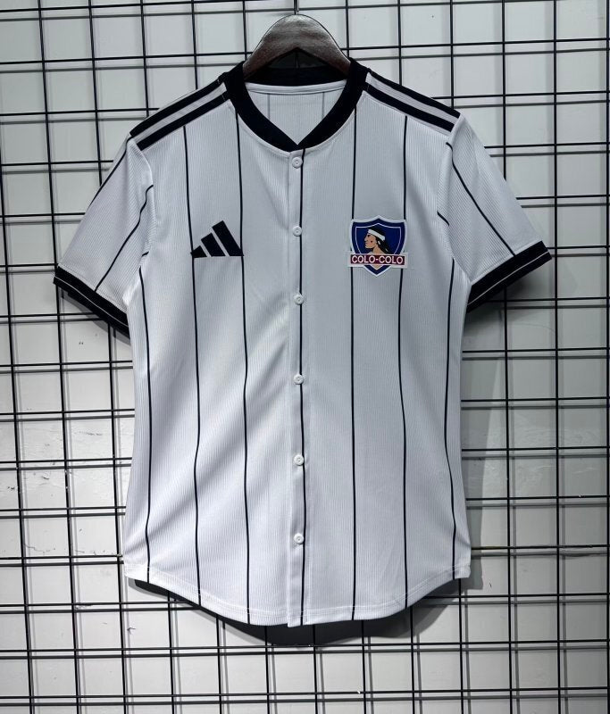 Colo Colo 2025/26 White baseball Jersey