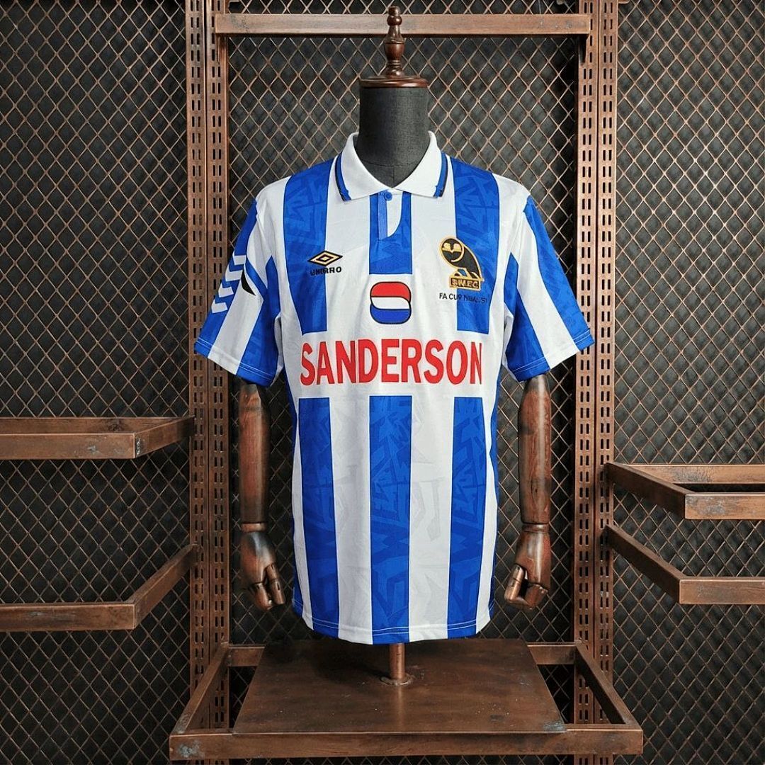 Retro 1992/93 Sheffield Wednesday F.C. Home Jersey S-XXL