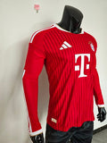 26-27 Bayern Munich Home Player version Long Sleeve S-3XL — Jsonwang 26/27