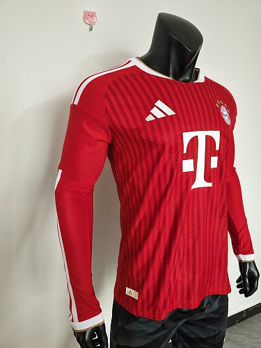 26-27 Bayern Munich Home Player version Long Sleeve S-3XL — Jsonwang 26/27
