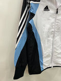 25-26 Real Madrid white ,black and blue windbreaker