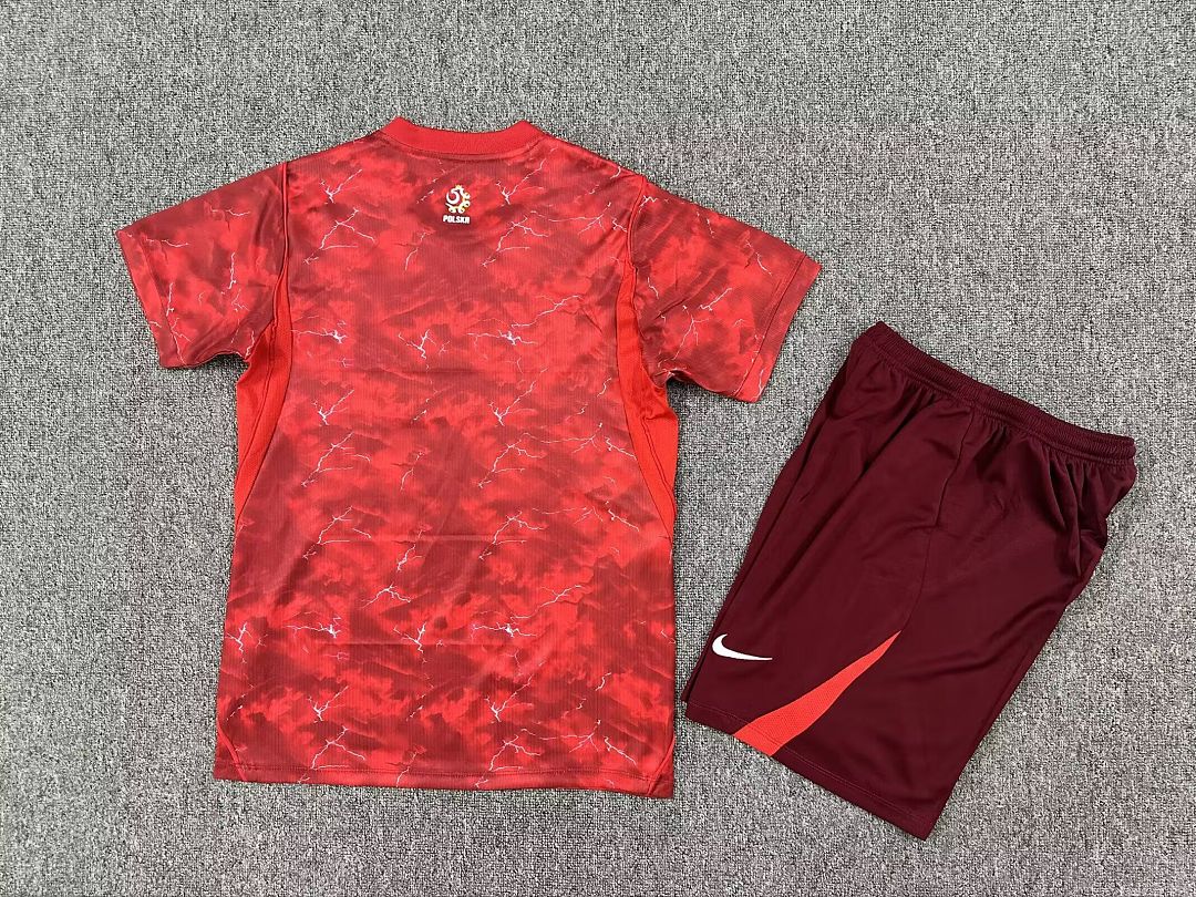 Poland 2026 World Cup Away Kid kit size 16-28