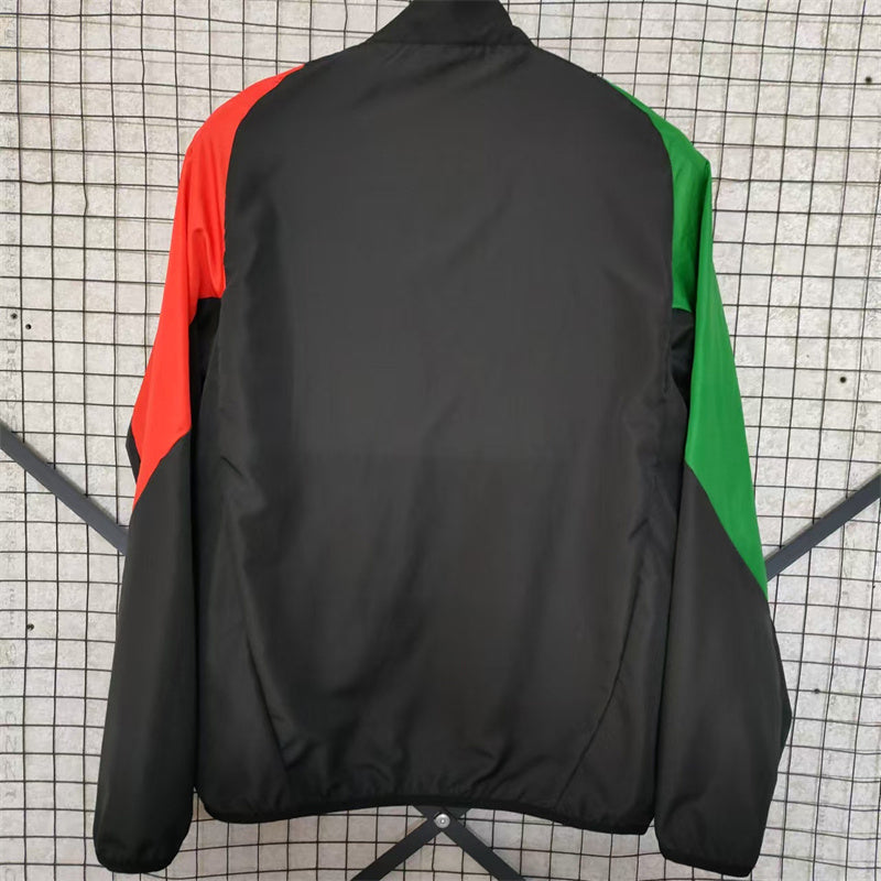 24-25 Arsenal black windbreaker