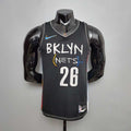 New Brooklyn Nets DINWDDIE#26 City Edition Black